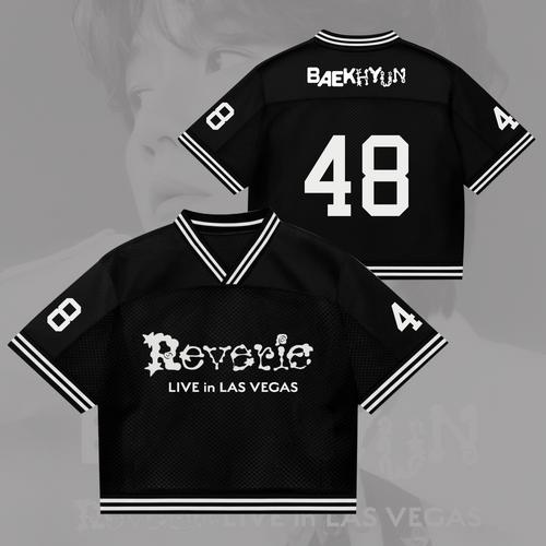 BAEKHYUN LIVE Reverie in Las Vegas EXO Mixed Mesh Jersey