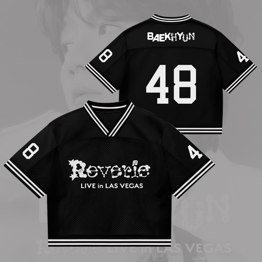 BAEKHYUN LIVE Reverie in Las Vegas EXO Mixed Mesh Jersey