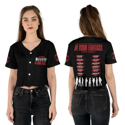 In Your Fantasy World Tour 2025 Crop top Jersey