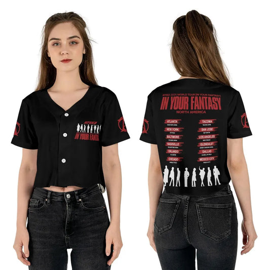 In Your Fantasy World Tour 2025 Crop top Jersey
