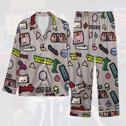 Chic Hootie Frutti KATSEYE Pajamas Set Gift For Fans