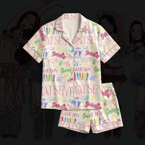 Chic KATSEYE Pajamas Set Gift For Fans
