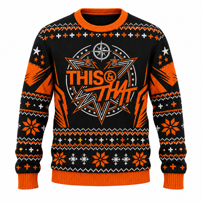 Stray Kids THIS & THAT Ugly Christmas Sweater, STAY Fan Gift