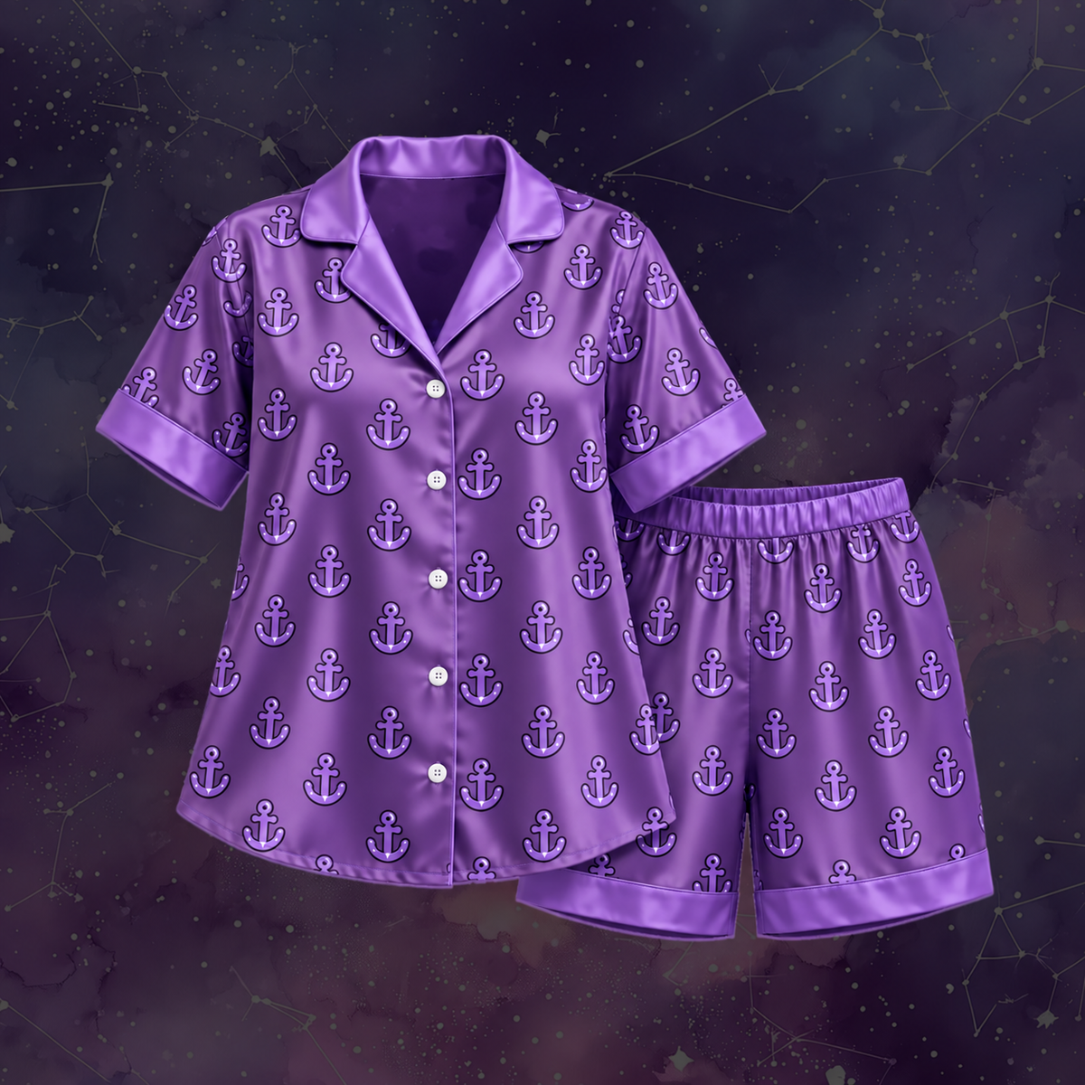 Lovely Animal K.A.T.S.E.Y.E. Club Sophia Symbol Pastel Coquette Pajama Set For Eyekons