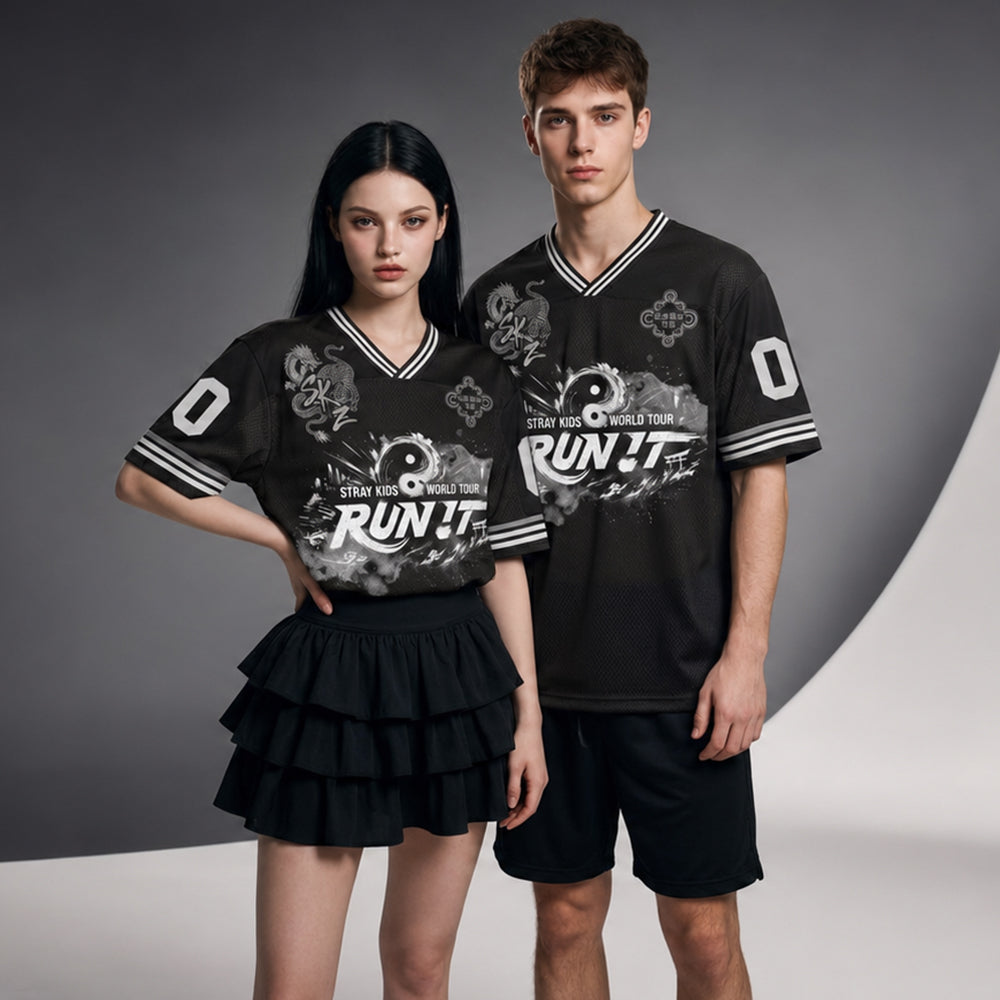 Aespa Lime Lemon Baseball Jersey Cyberpunk Neon Apparel Fan