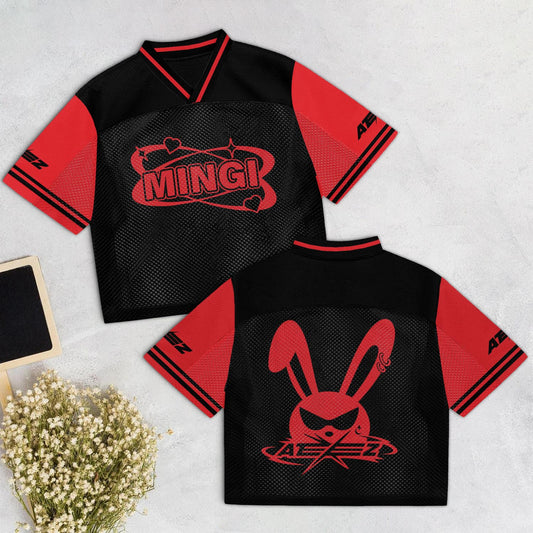 Ateez Mixed Mesh Jersey Football