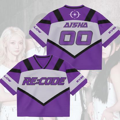 Everglow 2026 New Tour Code Album Mixed Mesh Jersey Gifts