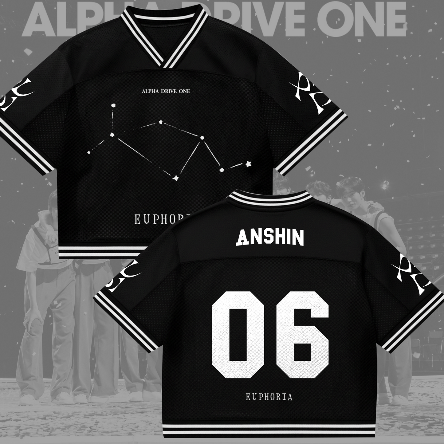 ALPHA DRIVE ONE Euphoria Album ALD1 Mixed Mesh Jersey
