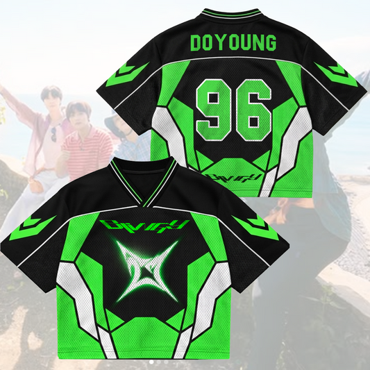 NCT 127 Blingy Album Come Back Mixed Mesh Jersey Gift For Fans