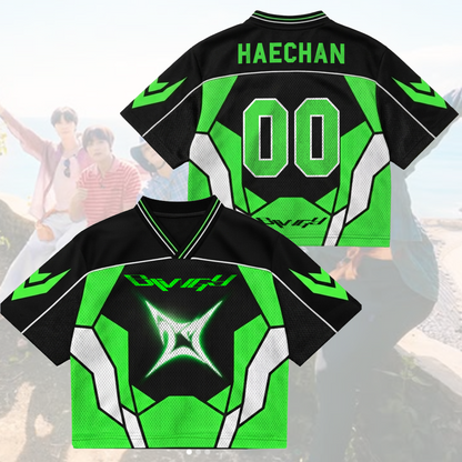 NCT 127 Blingy Album Come Back Mixed Mesh Jersey Gift For Fans