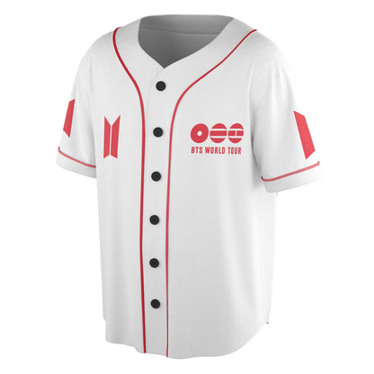BTS World Tour Arirang Mesh Baseball Jersey Shirt – K-Pop Fan Apparel