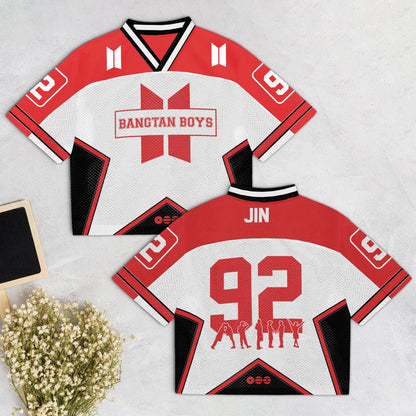 BTS Concert World Tour Mesh Jersey , BTS Comeback Tour 2026, Kpop Merch, Army Mesh Jersey Gifts For Army
