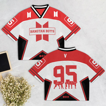 BTS Concert World Tour Mesh Jersey , BTS Comeback Tour 2026, Kpop Merch, Army Mesh Jersey Gifts For Army