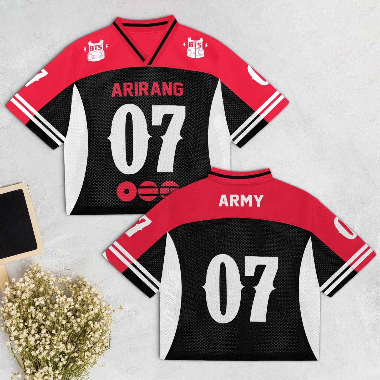 BTS ARMY Mesh Jersey, ARIRANG New 2026 World Tour, BTS Gift For Fans