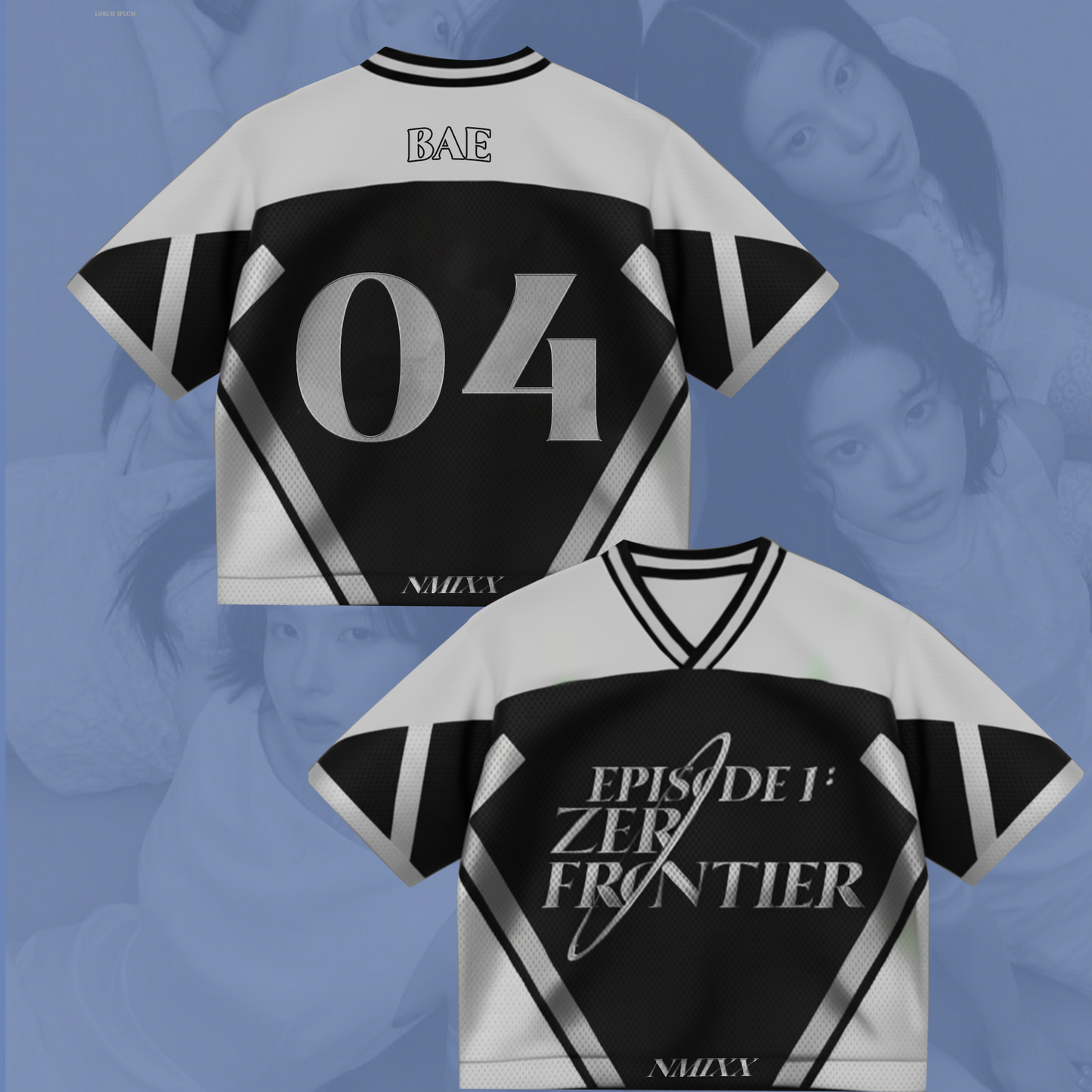 Zero Frontier Episode 1 World Tour Nmixx Mesh Jersey Gift For Lovers