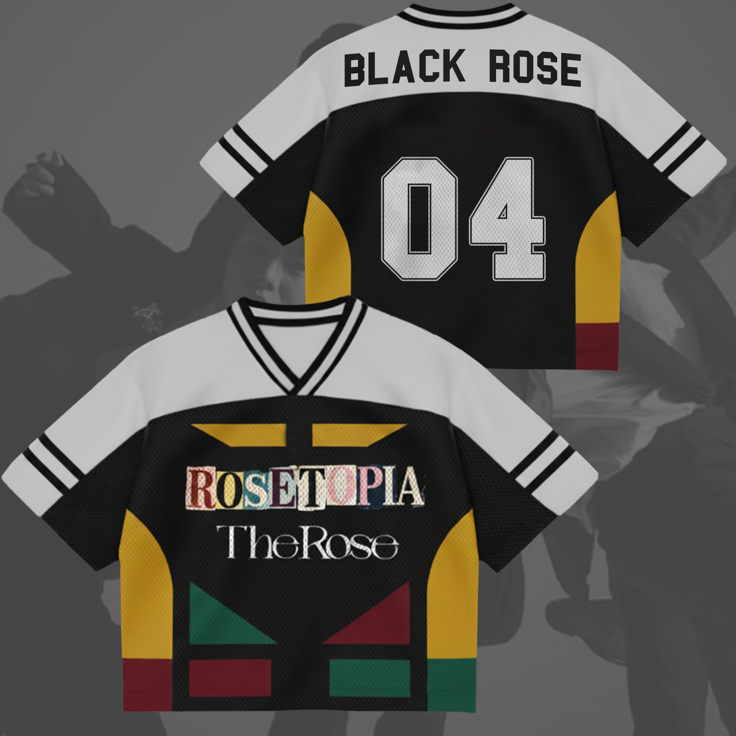 The Rosetopia Archive The Rose World Tour Mixed Mesh Jersey