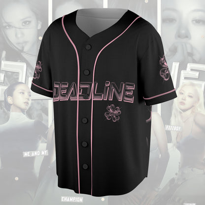 BPINK Deadline 2026 Baseball Jersey, BPink K-Pop Merch, Gift For Fans