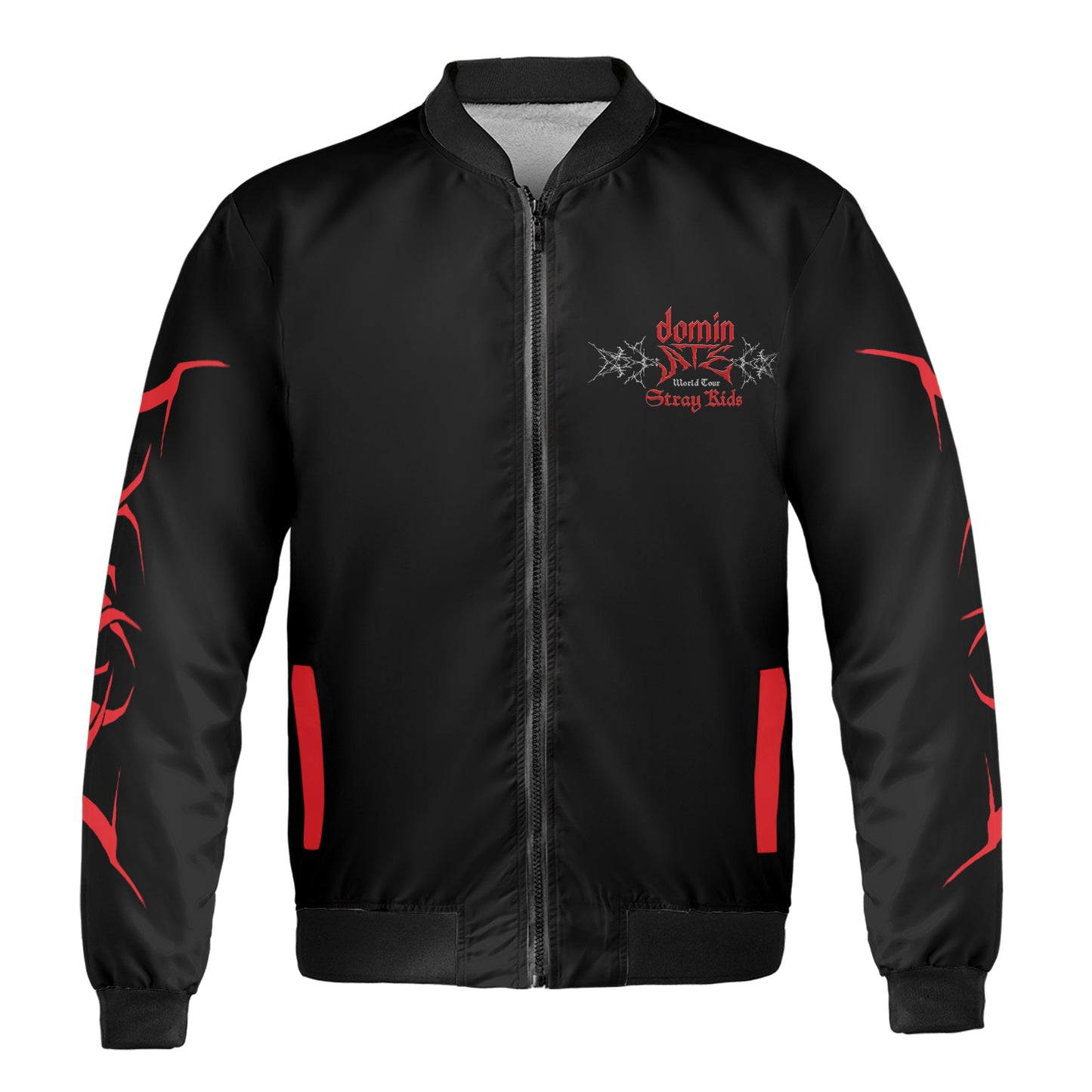 WAVESTEEᵀᴹ Stray Kids World Tour Domin ATE 2025 Bomber Jacket