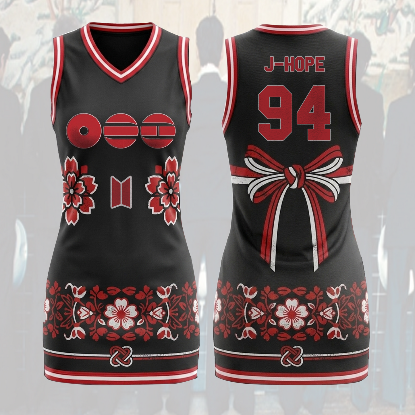 The Muse Arirang World Tour BTS Jersey Dress Sporty Chic Concert Outfit Gift For Army