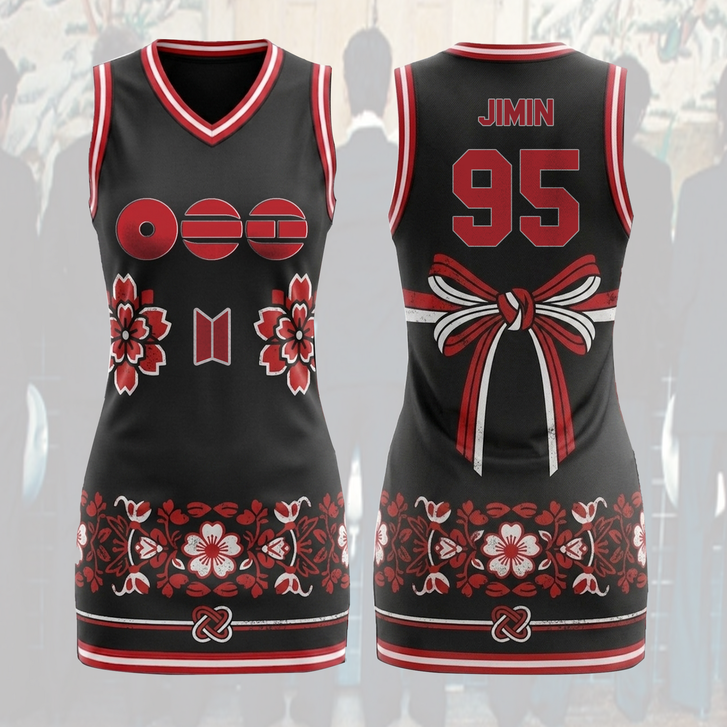 The Muse Arirang World Tour BTS Jersey Dress Sporty Chic Concert Outfit Gift For Army