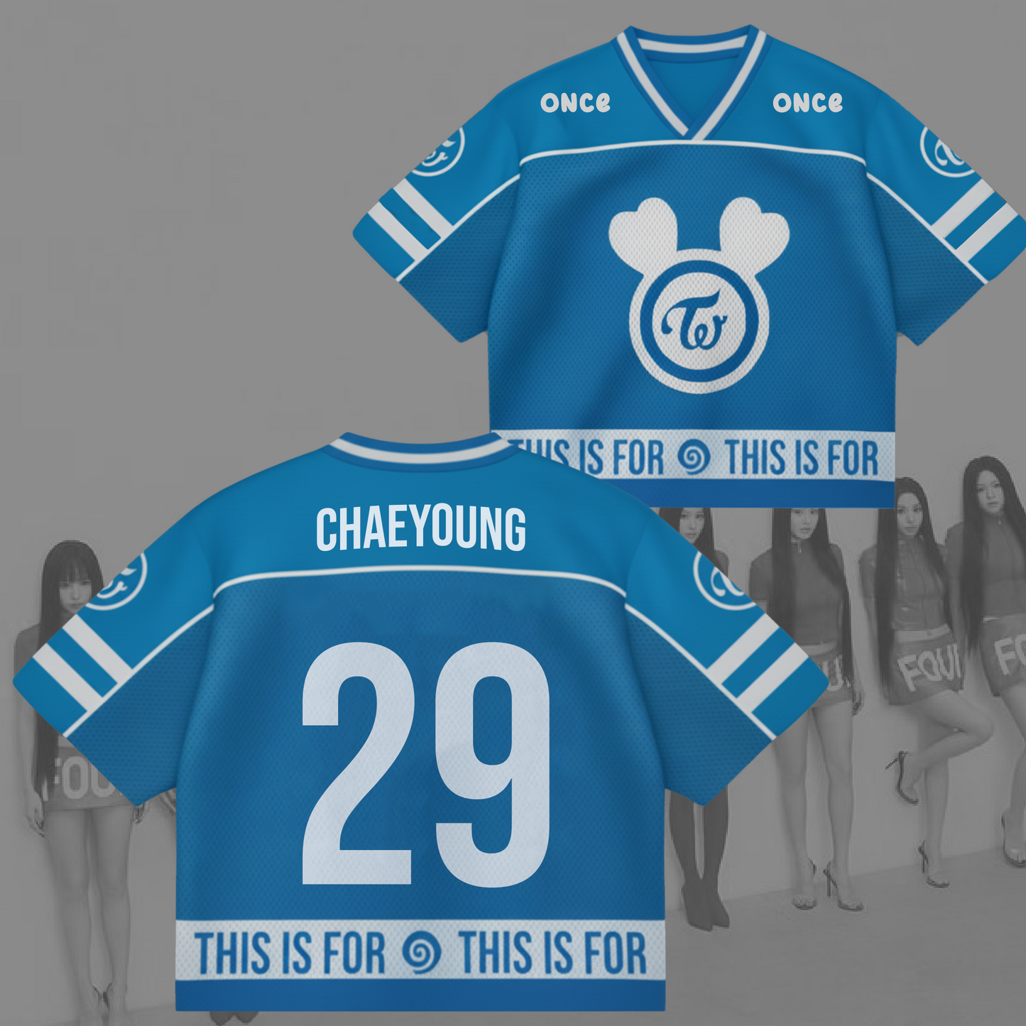 Lovable Twice This Is For  World Tour America Mixed Mesh Jersey Gifs
