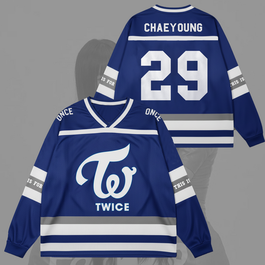 This Is For Tour Mesh Splicing Long Sleeved Gift For Twice Fans