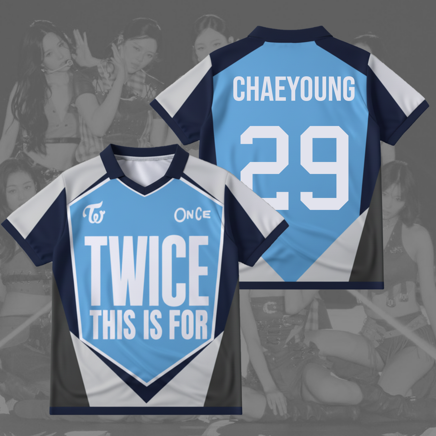 Twice This Is For Tour Ver 2 Winged Neck Baseball Shirt Gift For Fans