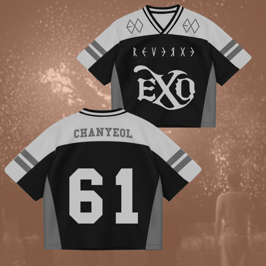 EXO New Album REVERXE Mixed Mesh Jersey Gift For Lovers