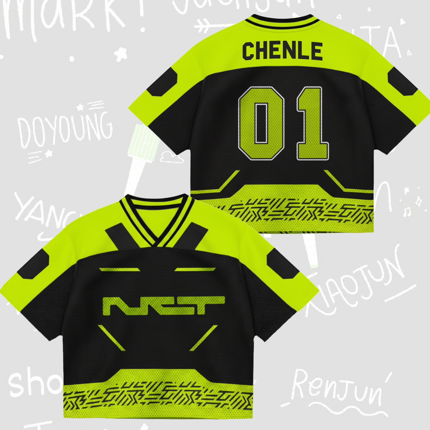 NCT Dream Everything All At Once Neo Mixed Mesh Jersey Gift For Fans