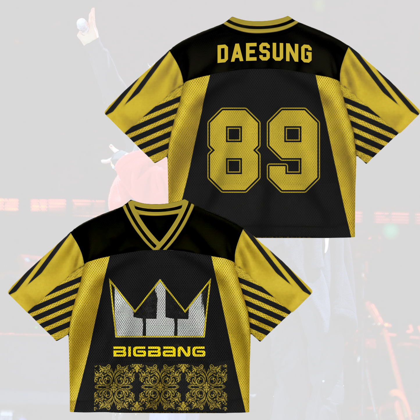 The Crown Reborn 20 Years of Glory Bigbang Mixed Mesh Jersey Gift For Fans