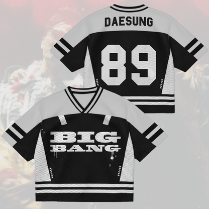 BigBang World Tour Mixed Mesh Jersey Gift For Fans