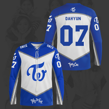 This Is For World Tour Twice Lace Neck Hockey Jersey Gifts For Once