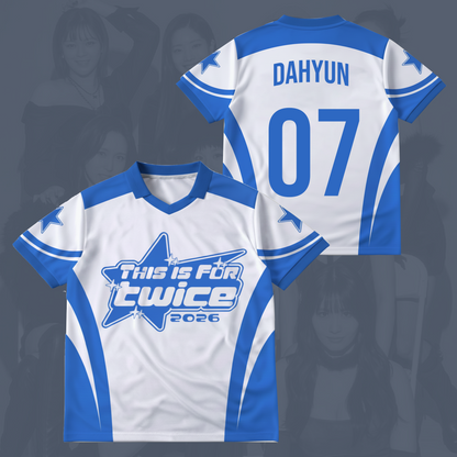 This Is For 2026 Tour Twice  Once Forever Winged Neck Baseball Shirt Gift For Lovers