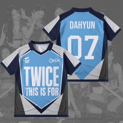 Twice This Is For Tour Ver 2 Winged Neck Baseball Shirt Gift For Fans