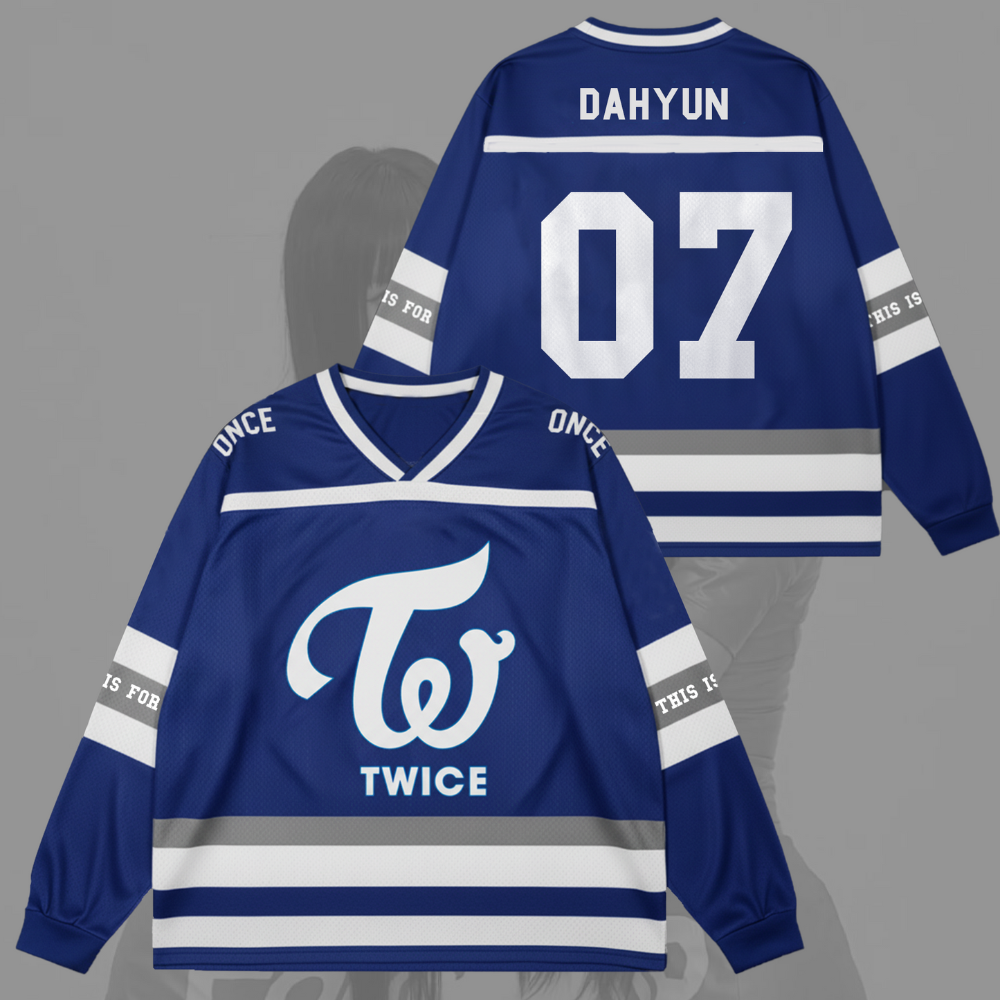 This Is For Tour Mesh Splicing Long Sleeved Gift For Twice Fans