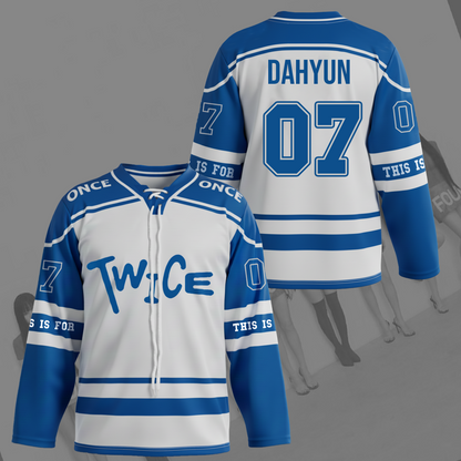 Twice World Tour Part 2 Hockey Jersey Gift For Fans