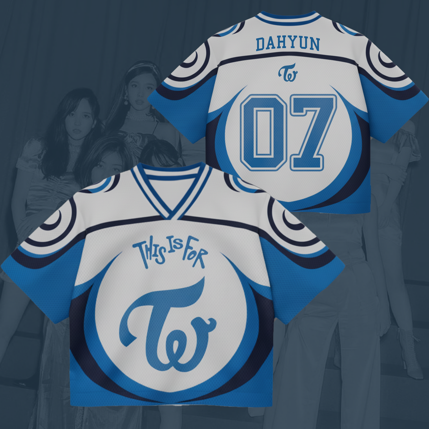 Twice World Tour This Is For Mixed Mesh Jersey Gift For Once