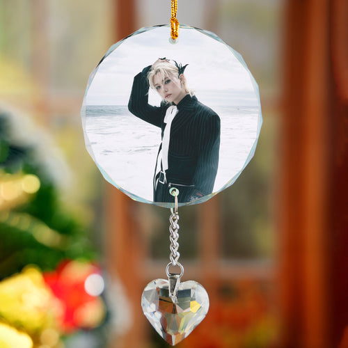 WAVESTEEᵀᴹ Felix Album SZK 'DOIT" Ornament With Crystal Charm
