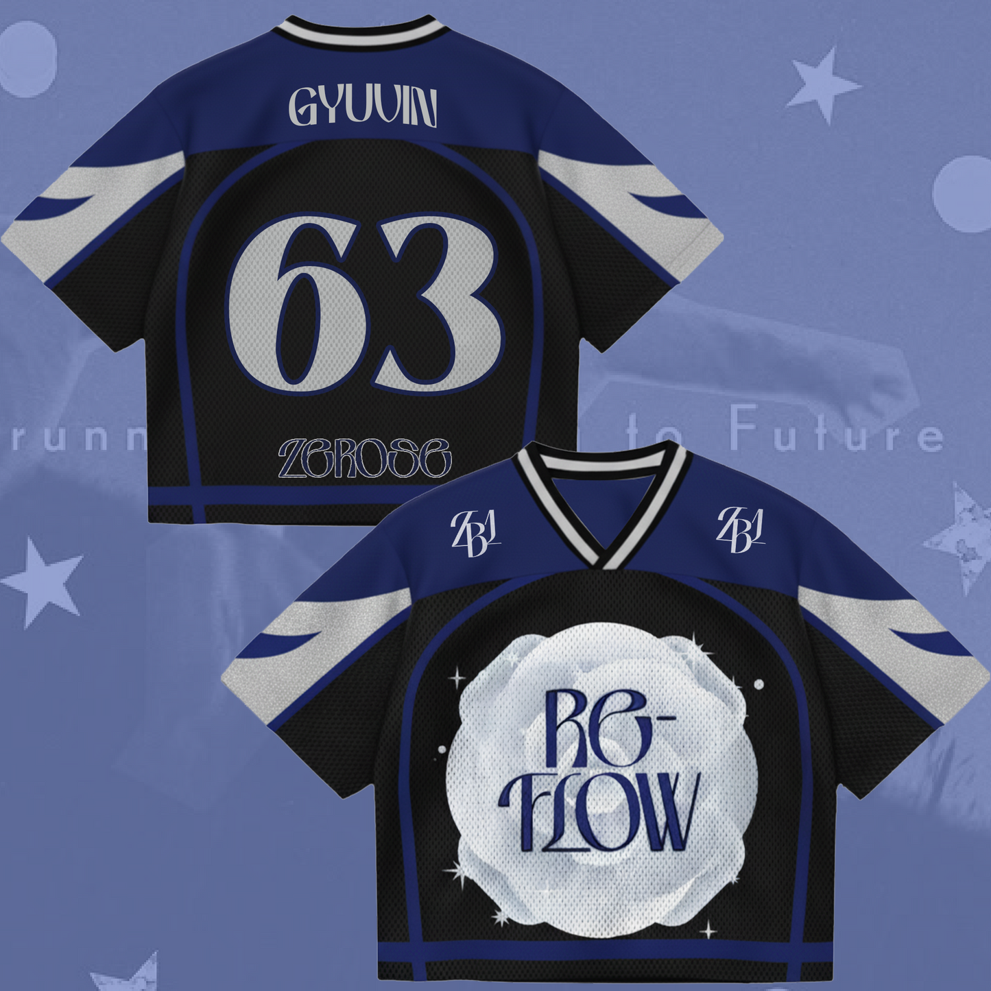 ZEROBASEONE Special Album Re FLow Mixed Mesh Jersey