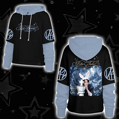 Spooky Stray Kids Wolf Chan Shortstop Hoodie Halloween-Geschenk für Fans
