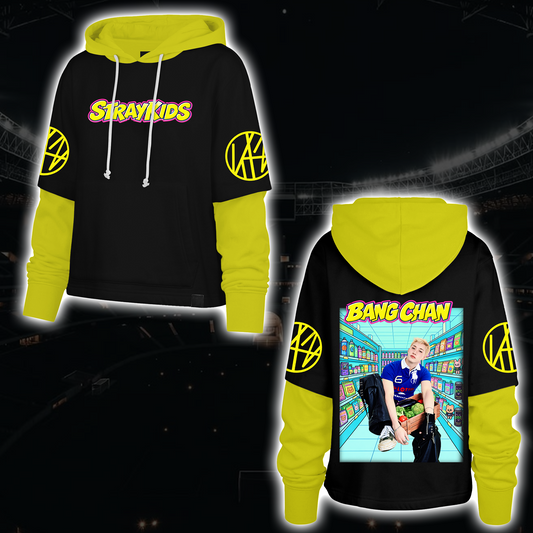 Dramatic Stray Kids Retro Shortstop Hoodie For Stay