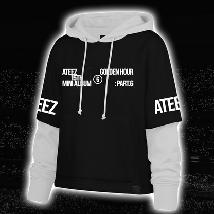 Ateez In Your Fantasy Shortstop Hoodie Geschenk für Fans