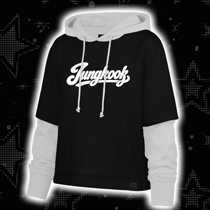 Dramatic Golden J.K.U.N.G.K.O.O.K. Club JK 97 Shortstop Hoodie For Fans
