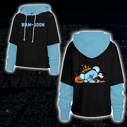 Lovely Arirang Army Club All Members Spooky Halloween Shortstop Hoodie For Fans