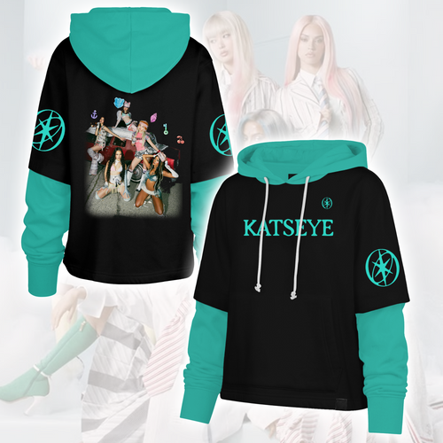 Style Katseye The Wildworld TOur  Shortstop Hoodie Top Gift for Fans