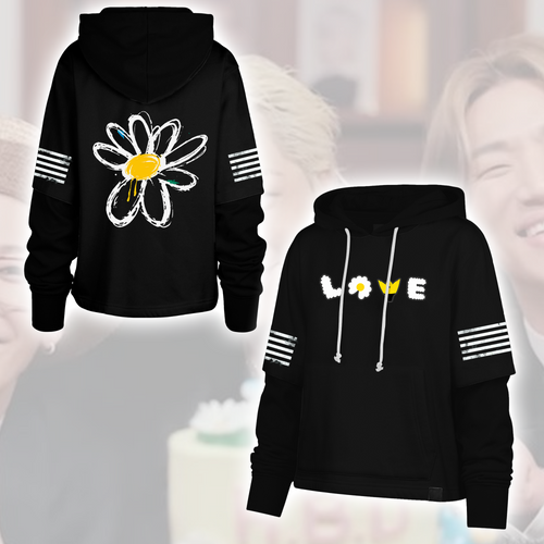 BIGBANG G Dragon Daisy Crown Shortstop Hoodie Best Gift for VIPs