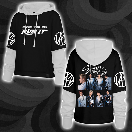 Spooky Stray Kids Wolf Chan Shortstop Hoodie Halloween-Geschenk für Fans
