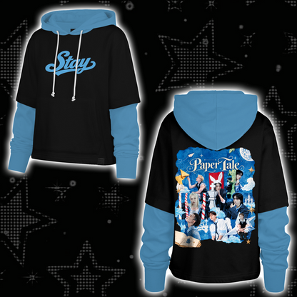 Spellbinding Paper Tale S.K.Z. Club Shortstop Hoodie For Stay