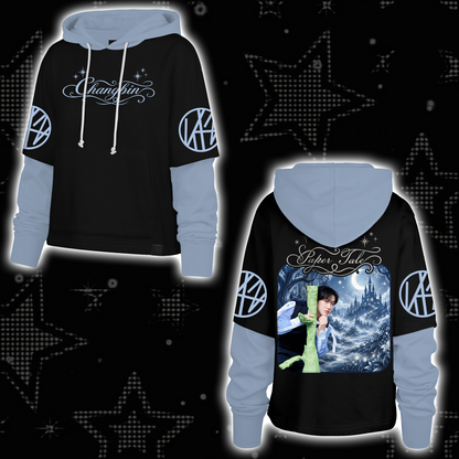 Spooky Stray Kids Wolf Chan Shortstop Hoodie Halloween-Geschenk für Fans