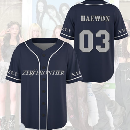 NMIXX 1st World Tour Baseball Jersey Gift For Fans